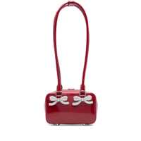 Genti de umar Self-Portrait 'Burgundy Leather' Shoulder Bag Femei