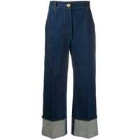 Pantaloni casual Patou Iconic Cuffed Jeans Femei