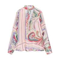 Bluze Liu Jo Blouse With Multicolored Pattern Femei