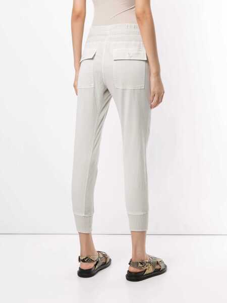 Pantaloni de trening James Perse James Perse Trousers Beige Femei (BM 16987896) 4