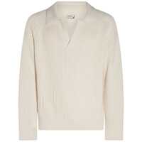 Pulovere Tod'S White Cotton Knitwear Barbati