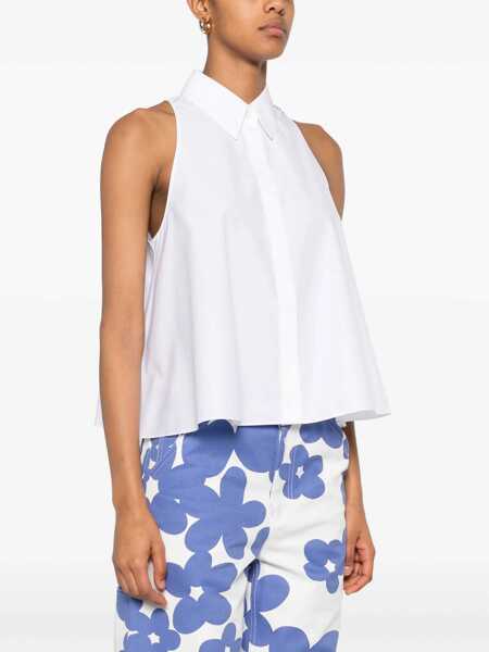 Bluze Marni Sleeveless Shirt WHITE Femei (BM 16988413) 3