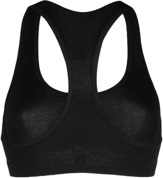 Sutiene DSQUARED2 Icon Wired Sporty Bra With Logoed Details Black Femei (BM 16988557) 2