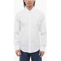 Camasi casual Lanvin Slim Fit Popeline Shirt With Standard Collar