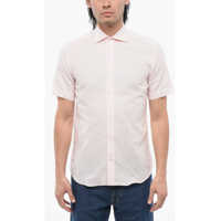 Camasi casual Short-Sleeved Pure Linen Shirt Barbati