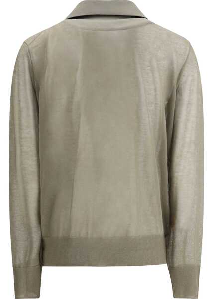 Sacouri Sacai Semi-transparent  Blazer Jacket TAUPE Femei (BM 16988881) 2