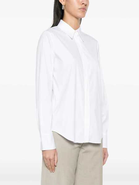 Camasi casual Brunello Cucinelli Shirt with embellishments BIANCO Femei (BM 16988962) 3