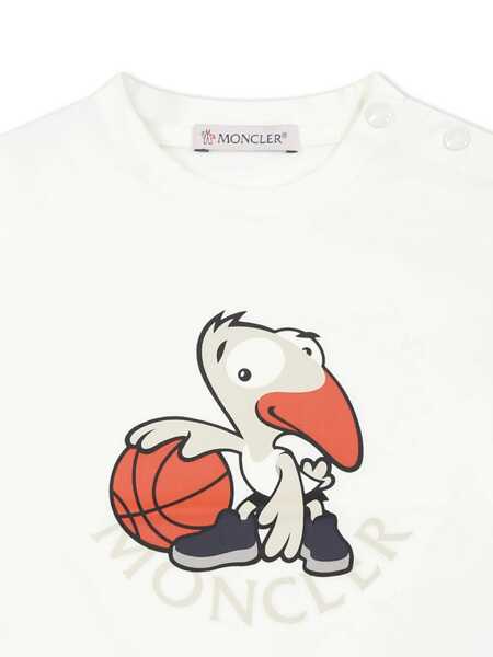 Tricouri Moncler SS T-SHIRT Beige Baieti (BM 16989225) 3