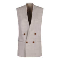 Geci Philosophy Dama - Geci Philosophy Philosophy Di Lorenzo Serafini Double-Breasted Waistcoat GREY Femei (BM 16989333) - B-mall.ro