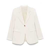 Sacouri Alysi Striped Single-Breasted Blazer Jacket Femei