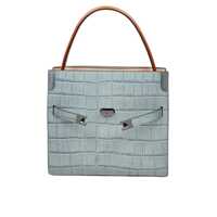 Genti de mana Tory Burch Lee Radzwill Small Leahter Handbag Femei
