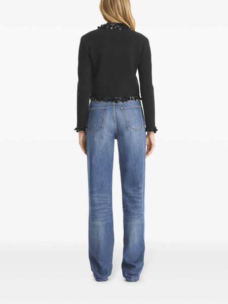 Pulovere Tory Burch Tory Burch Sequined Wool Caridgan Black Femei (BM 16990191) 3