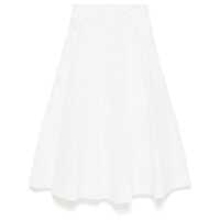 Fuste Zimmermann Crush Cotton Midi Skirt Femei