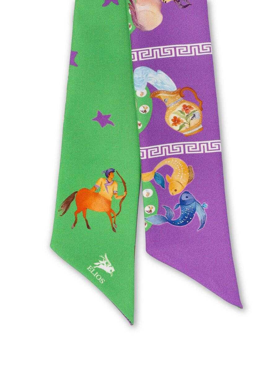 Esarfe Elios Elios Scarves GREEN/PURPLE Femei (BM 16991850) 2