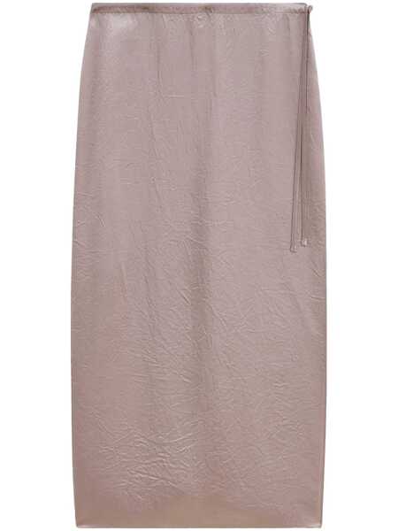 Fuste FILIPPA K Filippa K Satin Midi Skirt Beige Femei (BM 16992000) 1