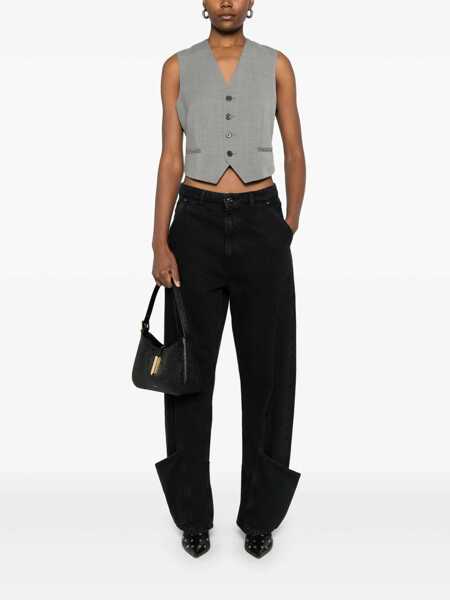 Pulovere FILIPPA K Filippa K V-Necked Vest GREY Femei (BM 16992030) 2
