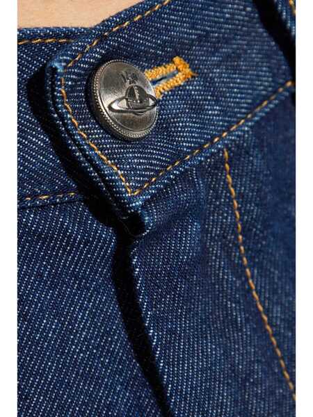 Blugi Vivienne Westwood Vivienne Westwood Organic Cotton Denim Jeans BLUE Barbati (BM 16992267) 5