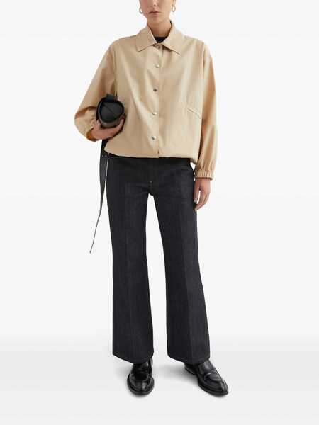 Geci Jil Sander Jil Sander Blouson 01 Casual Jacket Beige Femei (BM 16992459) 2