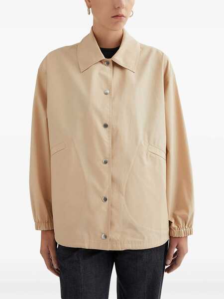 Geci Jil Sander Jil Sander Blouson 01 Casual Jacket Beige Femei (BM 16992459) 3