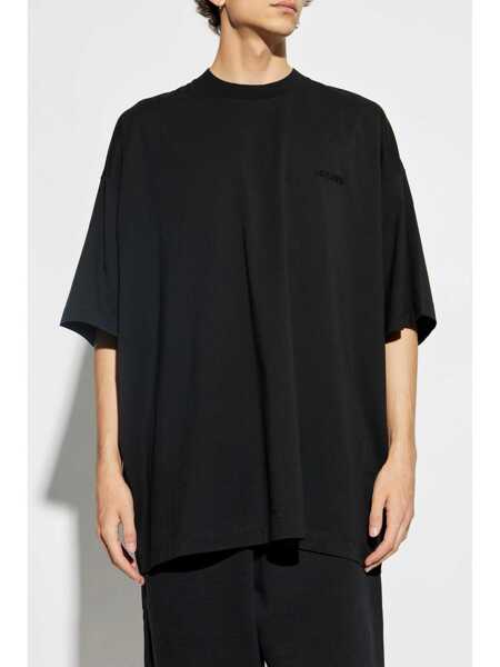 Tricouri Vetements Vetements T-Shirt Black Barbati (BM 16992519) 3