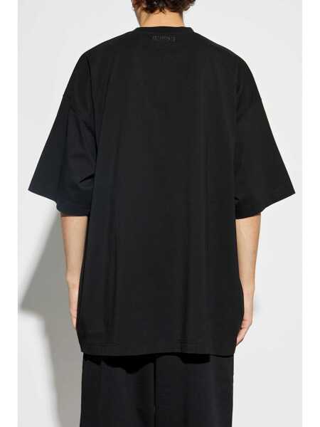 Tricouri Vetements Vetements T-Shirt Black Barbati (BM 16992519) 4