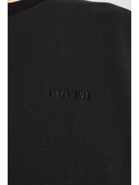 Tricouri Vetements Vetements T-Shirt Black Barbati (BM 16992519) 5