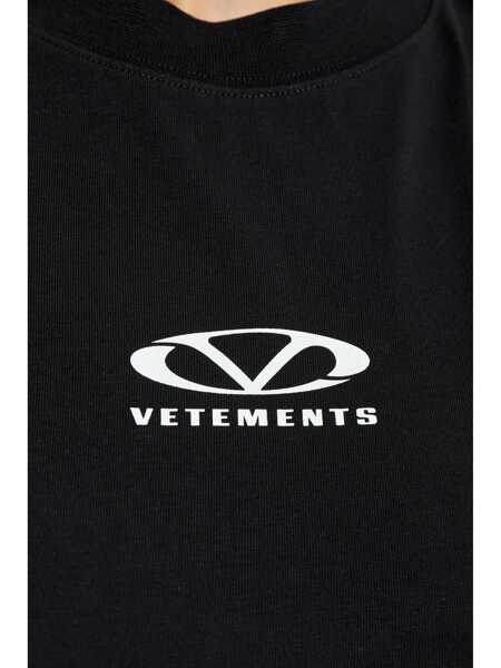 Tricouri Vetements Vetements T-Shirt Black Femei (BM 16992531) 5