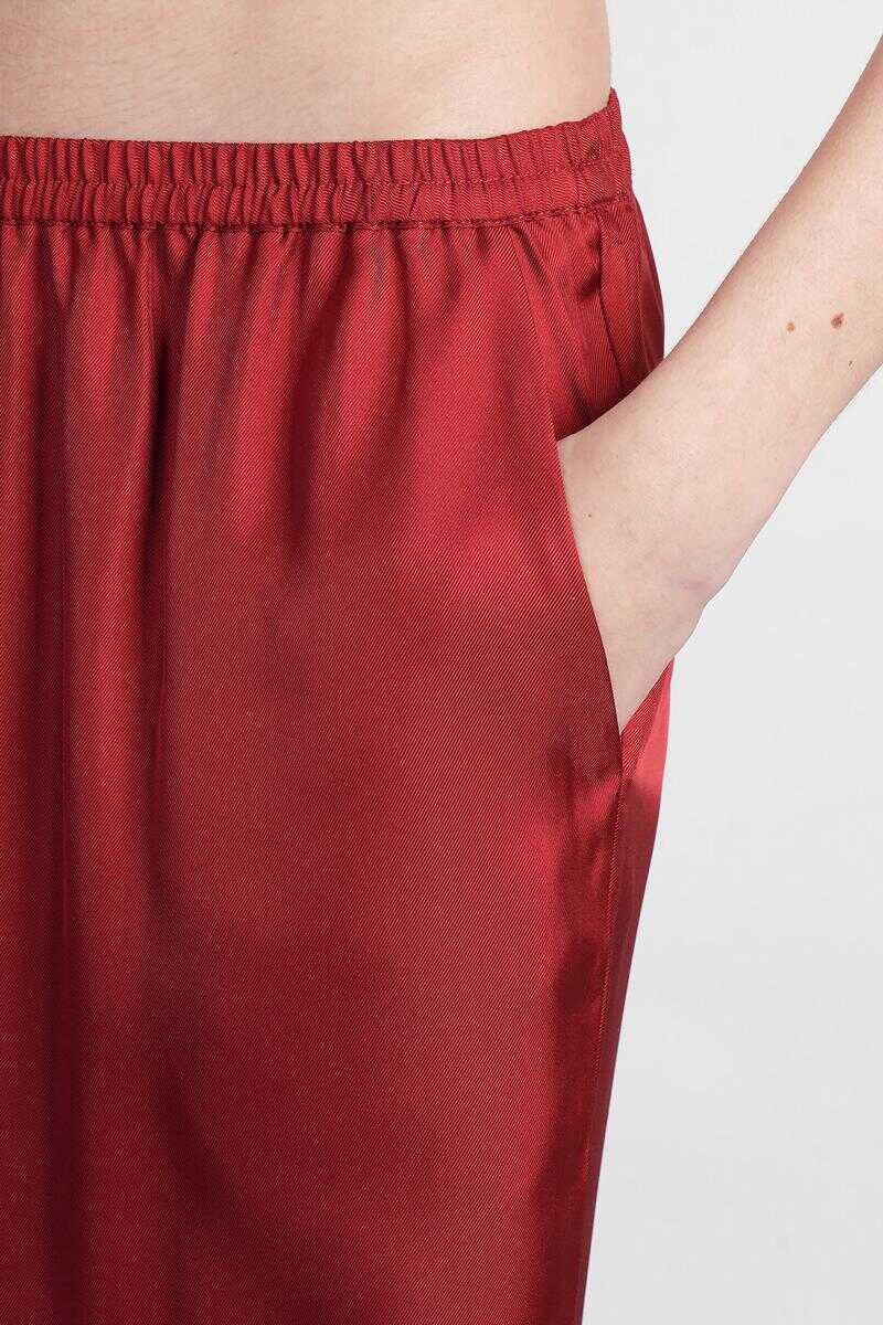 Pantaloni casual Loulou Studio Loulou Studio Alera Pants RED Femei (BM 16992642) 5