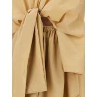 Rochii Dama pagina 15 - Rochii Fabiana Filippi Fabiana Filippi Cotton Midi Dress Beige Femei (BM 16994574) - B-mall.ro