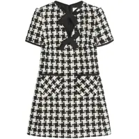 Rochii Valentino Garavani Damier Light Tweed Short Dress Femei