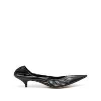 Pantofi cu toc The Row Uxor Leather Pumps Femei