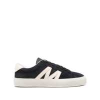 Sneakers Moncler Blue Suede Monaco2 Sneakers Barbati