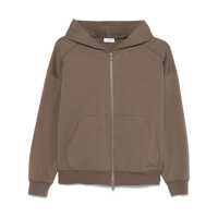 Bluze de trening Brunello Cucinelli Cotton Zipped Hoodie Femei