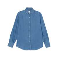 Camasi Brunello Cucinelli Denim Cotton Shirt Barbati