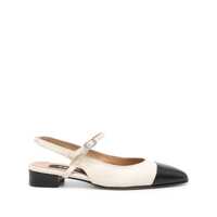 Balerini Carel Paris Oceano Leather Slingback Ballets Femei