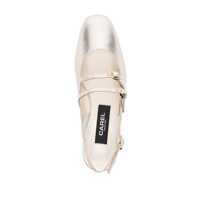 Balerini CAREL PARIS Dama - Balerini CAREL PARIS Carel Paris Peche Laminated Leather Ballets GREY Femei (BM 17000967) - B-mall.ro