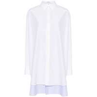 Rochii Loewe Cotton And Silk Blend Shirt Dress Femei