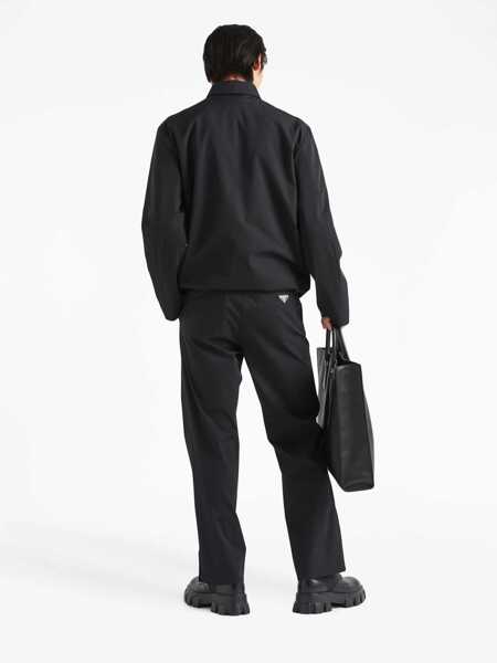 Pantaloni Prada Prada Tecno Stretch Trousers Black Barbati (BM 17002365) 3