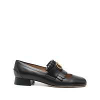Mocasini Valentino Garavani Vlogo Signature Leather Loafers Femei