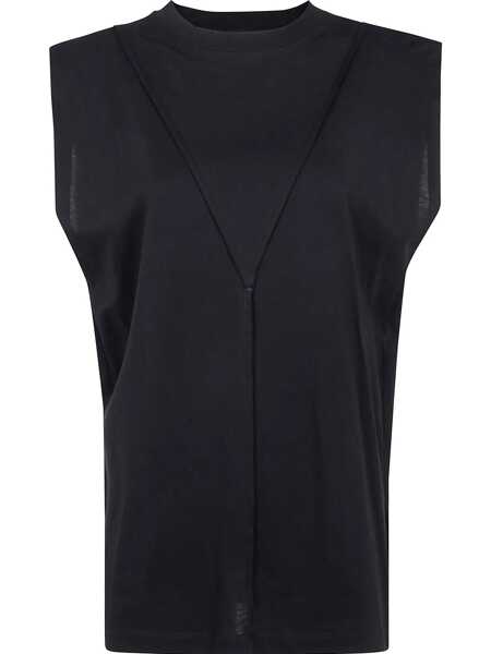 Tricouri Thom / Krom Thom Krom Women Sleevesless T-Shirt Clothing Black Femei (BM 17003616) 1