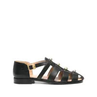 Sandale Valentino Garavani Studshield Leather Sandals Barbati