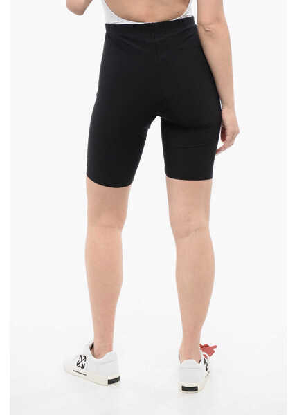 Pantaloni scurti DSQUARED2 Honey Stretch Nylon Biker Shorts Black Femei (BM 17004841) 2