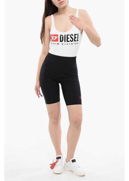 Pantaloni scurti DSQUARED2 Honey Stretch Nylon Biker Shorts Black Femei (BM 17004841) 4