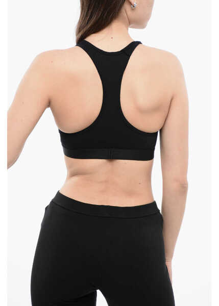 Sutiene DSQUARED2 Wired Sporty Bra With Cut-Out Detail Black Femei (BM 17005021) 1