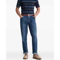Pantaloni Brunello Cucinelli pentru Barbati - Pantaloni casual Brunello Cucinelli Cuffed Jeans C1471 Barbati (BM 17005195) - B-mall.ro