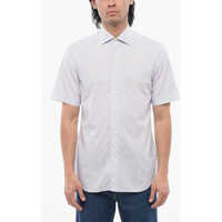 Camasi casual Checked Cotton Shirt With Spread Collar Barbati