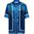 Off-White Bandana Motif Bowling Shirt Blue