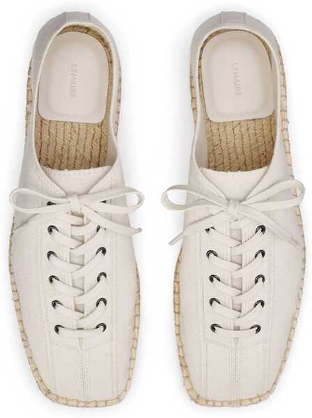 Balerini LEMAIRE Espadrlla Linoleum WHITE Femei (BM 17005552) 4