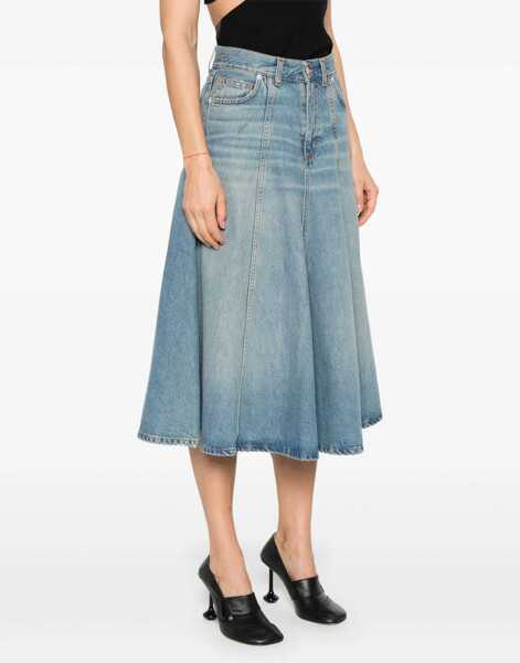 Fuste casual HAIKURE Serenity Midi Skirt DENIM Femei (BM 17005672) 3
