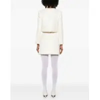 Imbracaminte Self-Portrait Dama - Fuste casual Self-Portrait Boucle Mini Skirt With Pearls IVORY Femei (BM 17005675) - B-mall.ro